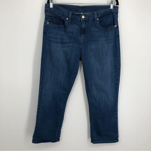 Levi’s Womens Crop Capri‎ Jeans Size 31 - Picture 1 of 9